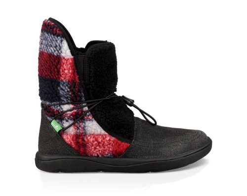 Bottes Sanuk Tripper Flurry Femme - Noir GQPJFO387